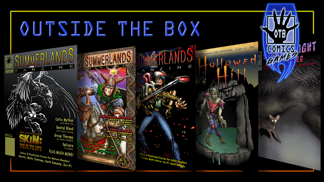 OTB Comics, Graphic Novels, Comic Books, Games, Books, Horror, Fantasy, Mythology, Sci-Fi